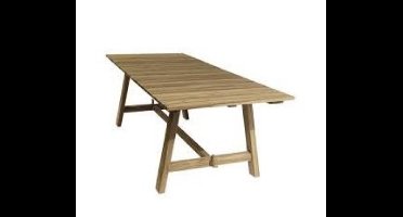 Teak Tuintafel Thijs 240X100x78 cm Van der Leeden - Van der leeden