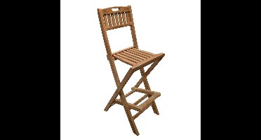 Florence Folding Barstoel Teak Buitengewoon de Boet - Buitengewoon de boet