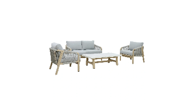 Ashen Sofa Loungeset 4p Buitengewoon de Boet - Buitengewoon de boet