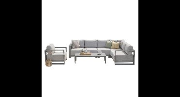Levanto Hoek Loungeset Taupe Garden Impressions - Garden impressions