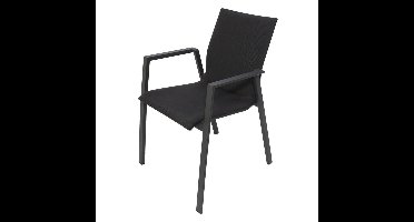 Genesee stapelstoel midnight grey Oosterik Home - Oosterik home