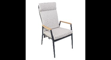 Lakeshore verstelbare dining stoel midnight grey sunny creme Oosterik Home - Oosterik home