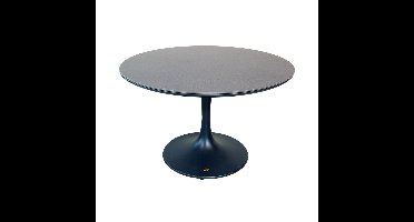 Bridgeport dining tafel midnight grey dia. 120 cm Oosterik Home - Oosterik home