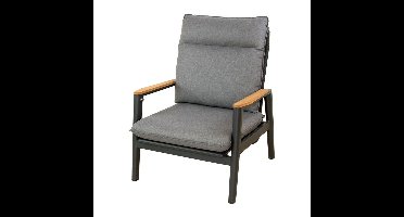 Merino lounge stoel midnight grey Oosterik Home - Oosterik home