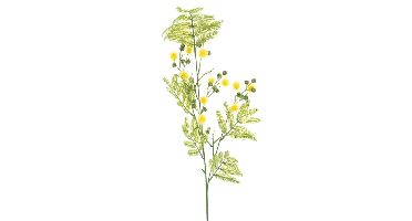 Mimosa spray Alice yellow 91 cm kunstbloem Erutan Avon - Erutan avon