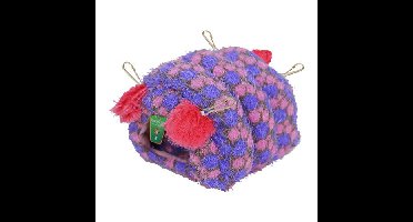 Pluche knaagdierhuis cocoon 20x22 cm inclusief kussen Gebr. de Boon - Gebr de boon