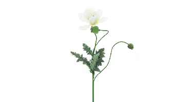 Poppy spray Casper cream 93 cm kunstbloem Erutan Avon - Erutan avon