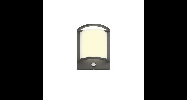 Samondra buitenwandlamp met sensor antraciet verlichting Philips - Philips