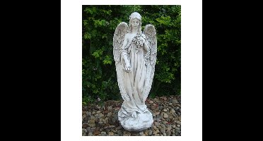 Beeld engel lies 25,5x21,5x73 cm Buitengewoon de Boet - Buitengewoon de boet