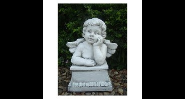 Beeld engel aan het nadenken Buitengewoon de Boet - Buitengewoon de boet