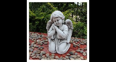 Beeld engel knielend Buitengewoon de Boet - Buitengewoon de boet