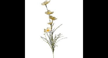 Anemoon 60cm creme kunstbloem zijde nepbloem Buitengewoon de Boet - Buitengewoon de boet