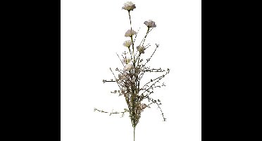 Anjer 55cm paars kunstbloem zijde nepbloem Buitengewoon de Boet - Buitengewoon de boet