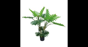 Kunstplant Philodendron 3-stam 120 cm Buitengewoon de Boet - Buitengewoon de boet