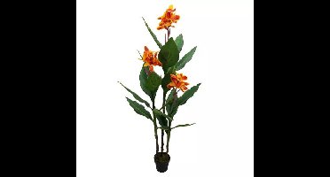 Canna Lily 3-Bloem 160 cm kunstplant Buitengewoon de Boet - Buitengewoon de boet