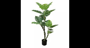 Monstera 3-stam 135 cm kunstplant Buitengewoon de Boet - Buitengewoon de boet