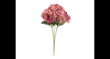 Kunstbloem hortensia 47 cm, rood/paars Buitengewoon de Boet - Buitengewoon de boet