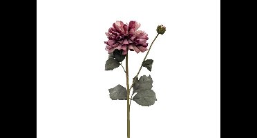 Kunstbloem dahlia 61 cm, paars Buitengewoon de Boet - Buitengewoon de boet