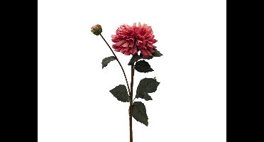 Kunstbloem dahlia 61 cm, oud roze Buitengewoon de Boet - Buitengewoon de boet