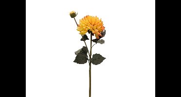 Kunstbloem dahlia 61 cm, geel Buitengewoon de Boet - Buitengewoon de boet