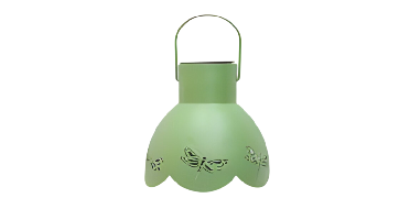 Solar lampje libelle groen 16x26 cm Buitengewoon de Boet - Buitengewoon de boet