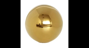 Deco Heksenbol Goud Glans Roestvrij Staal 25 cm Buitengewoon de Boet - Buitengewoon de boet