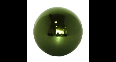 Deco Heksenbol Groen Glans Roestvrij Staal 25 cm Buitengewoon de Boet - Buitengewoon de boet