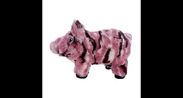 Honden-speelgoed low stuff stripes pig medium Gebr. de Boon - Gebr de boon