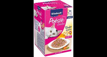 Poesie multipack sauce 6x85g Vitakraft - Vitakraft