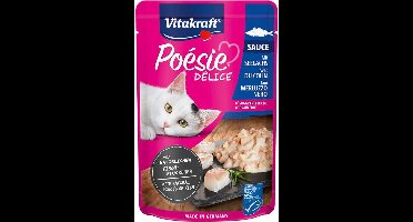 Poesie delisauce koolvis 85g Vitakraft - Vitakraft