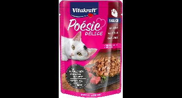 PoesieDelice hart saus 85 gram Vitakraft - Vitakraft