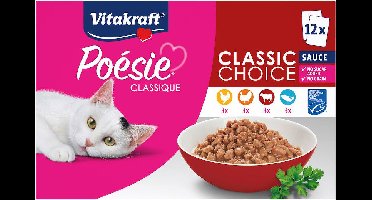 Poesie Classique Sauce MSC 12x85 gram Vitakraft - Vitakraft