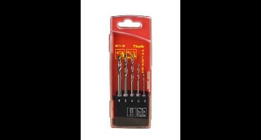 HSS borenset 2.0-6.0 mm 5-delig KWB - Kwb