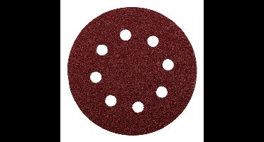 Klit schuurschijf dia. 125 mm K40 5 stuks kaart KWB - Kwb