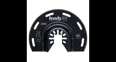 Hss invalzaagbl. halfr. 87 mm KWB - Kwb