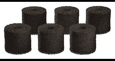 Voorfiltermousse Set 6 BioMaster 60ppi Oase - Oase