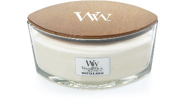 White Tea & Jasmine Ellipse candle kaars WoodWick - Woodwick