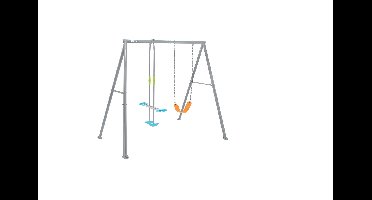 Schommelset two feature swing set Intex - Intex