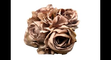 Boeket oudroze rozen en hortensia's Buitengewoon de Boet - Buitengewoon de boet