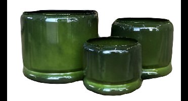 Pot Rickard Groen S 16x20cm 1stuk Buitengewoon de Boet - Buitengewoon de boet