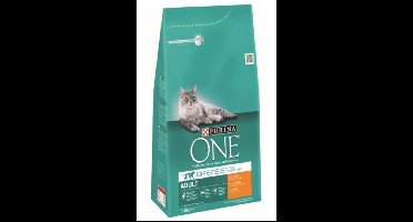 Kattenvoer one adult rijk aan kip & volkoren granen brokjes 1,5 kg Purina - Purina