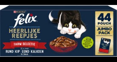 Heerlijke reepjes farm sel mp 85g Felix - Felix