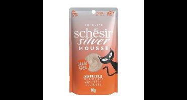 Schesir silver kat zalm mousse 80gr Schesir Malanico - Malanico