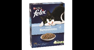 Droog sensations senior 1kg Felix - Felix