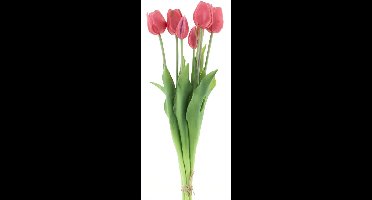 PSO Classic Tulip Bundle Tulp Duchesse x7 beauty 47 cm kunstbloemen Buitengewoon de Boet - Buitengewoon de boet