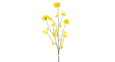 Prunus Malaga spray yellow/pink 126 cm kunstbloem Erutan Avon - Erutan avon