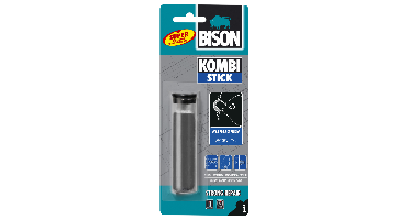 2-componentenlijm kombi stick 56g Bison - Bison