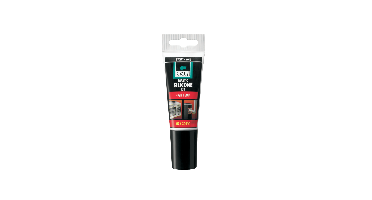 Siliconenkit High Temp Zwart Tube 60 ml Bison - Bison