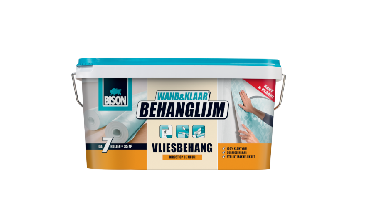 Wand&Klaar Behanglijm Vliesbehang Emmer 5 kg Bison - Bison