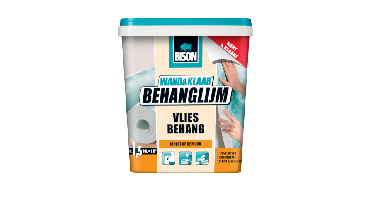 Wand&Klaar Behanglijm Vliesbehang Pot 1 kg Bison - Bison